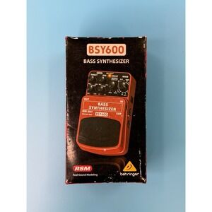 Behringer BSY600 Bass Synthesizer Effect Pedal. PLEASE READ